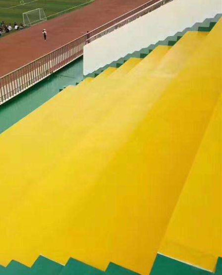 任县球场台阶翻新修补改造